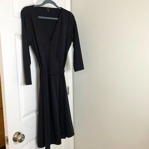 Banana Republic Black Wrap Dress | Size XS